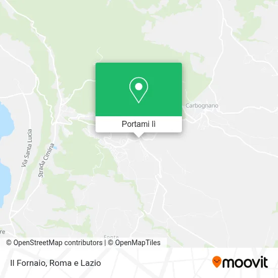 Mappa Il Fornaio