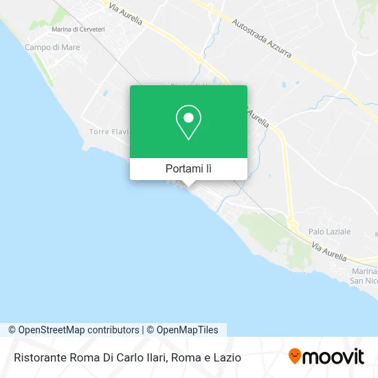 Mappa Ristorante Roma Di Carlo Ilari