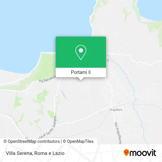 Mappa Villa Serena