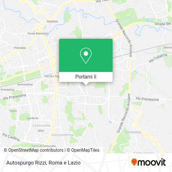 Mappa Autospurgo Rizzi