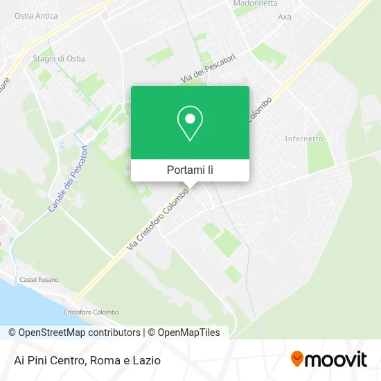 Mappa Ai Pini Centro