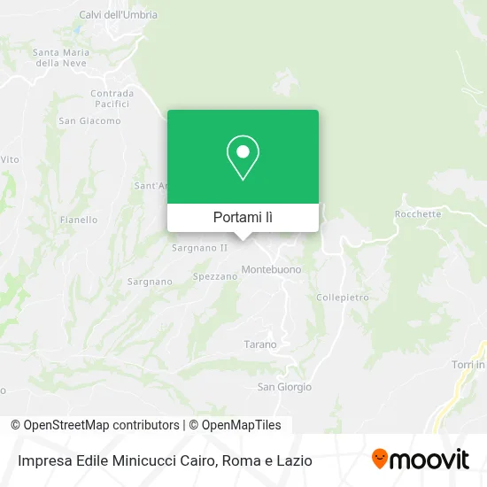Mappa Impresa Edile Minicucci Cairo