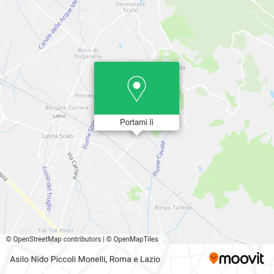 Mappa Asilo Nido Piccoli Monelli