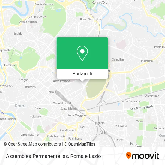 Mappa Assemblea Permanente Iss