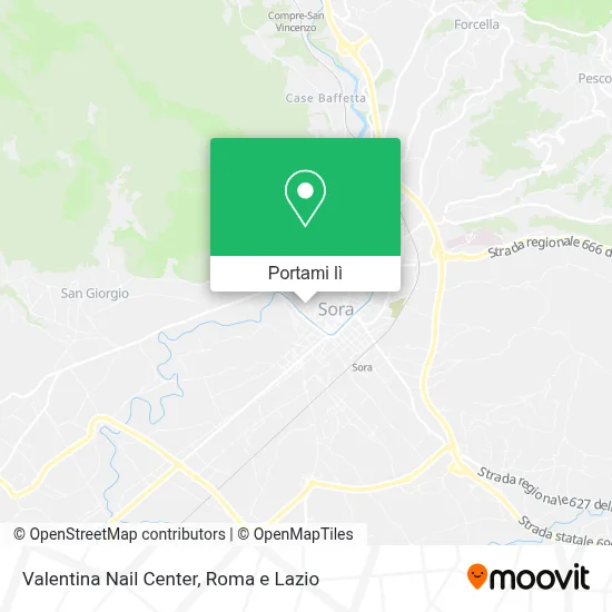 Mappa Valentina Nail Center