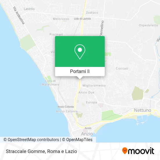 Mappa Straccale Gomme