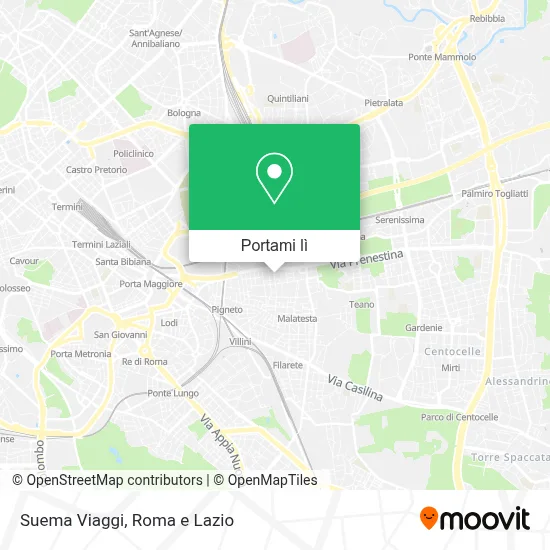 Mappa Suema Viaggi