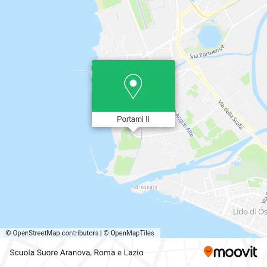 Mappa Scuola Suore Aranova
