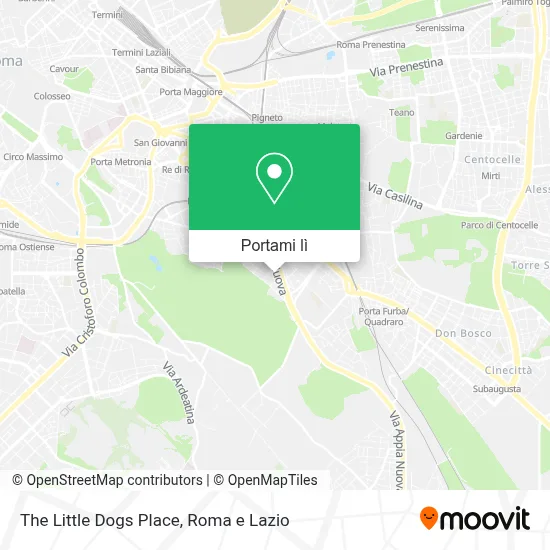 Mappa The Little Dogs Place