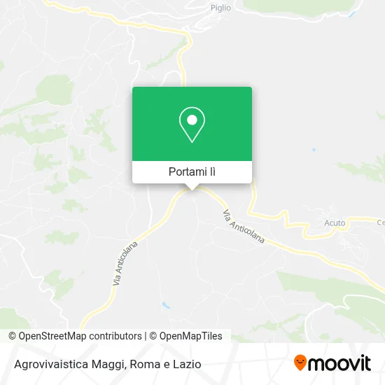 Mappa Agrovivaistica Maggi