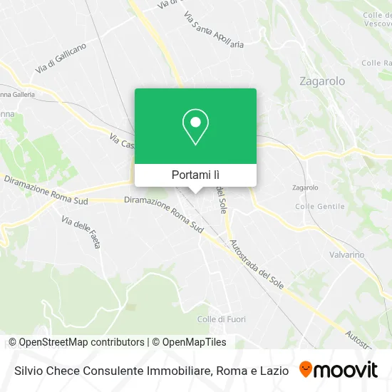 Mappa Silvio Chece Consulente Immobiliare