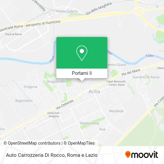 Mappa Auto Carrozzeria Di Rocco