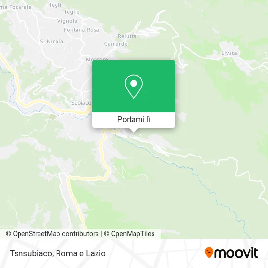 Mappa Tsnsubiaco