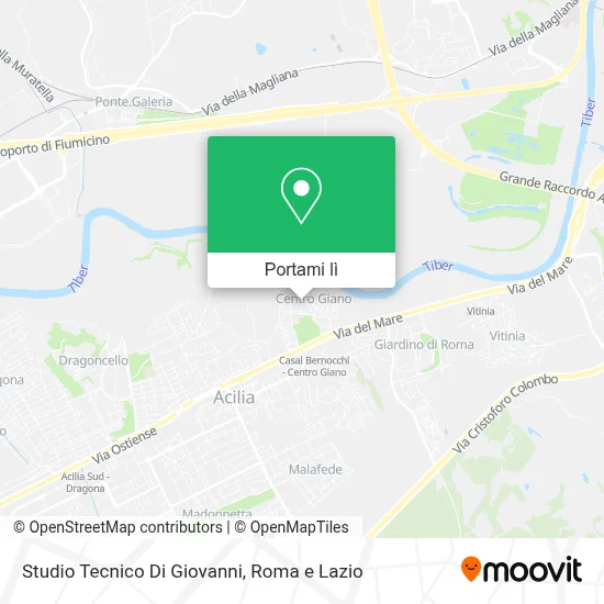 Mappa Studio Tecnico Di Giovanni