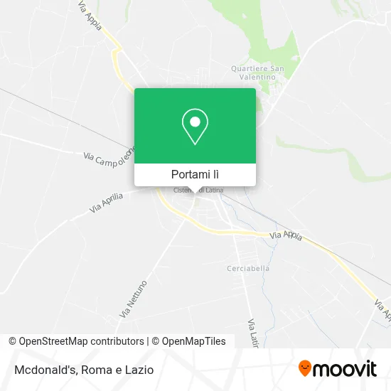Mappa Mcdonald's