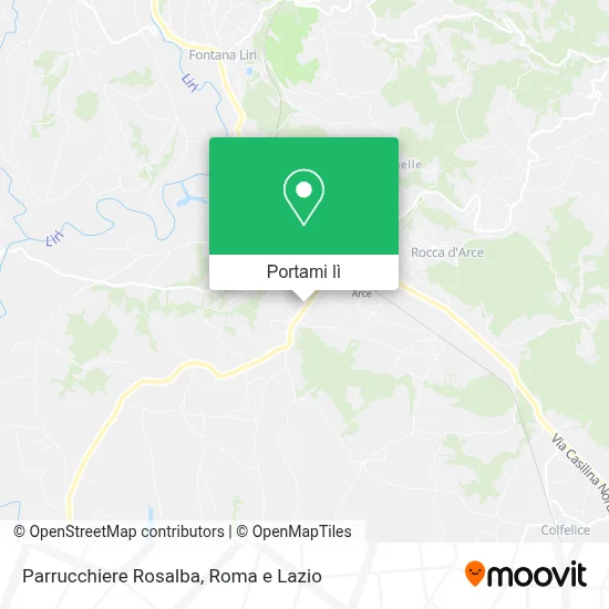 Mappa Parrucchiere Rosalba