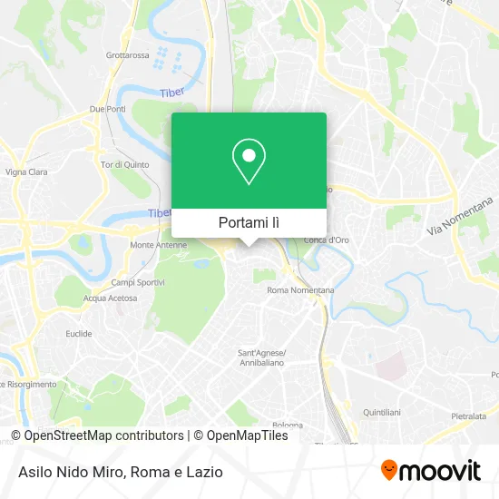 Mappa Asilo Nido Miro