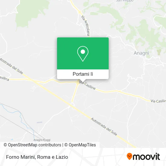 Mappa Forno Marini