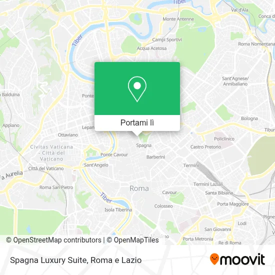 Mappa Spagna Luxury Suite