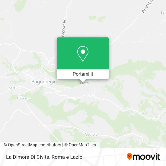 Mappa La Dimora Di Civita