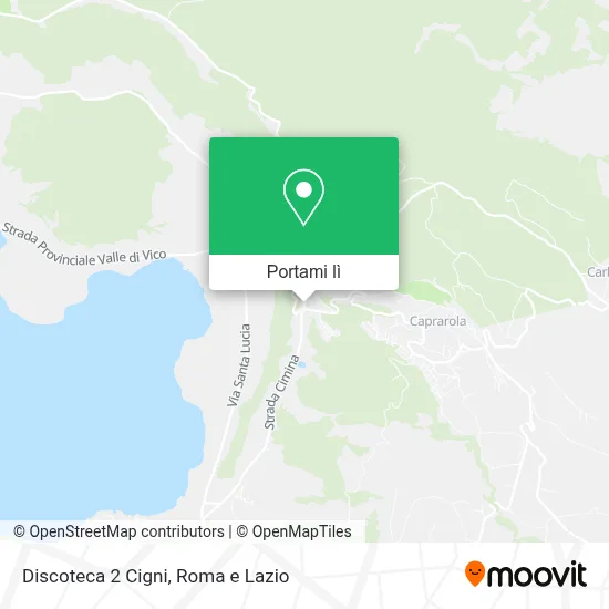 Mappa Discoteca 2 Cigni