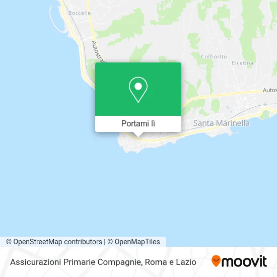Mappa Assicurazioni Primarie Compagnie