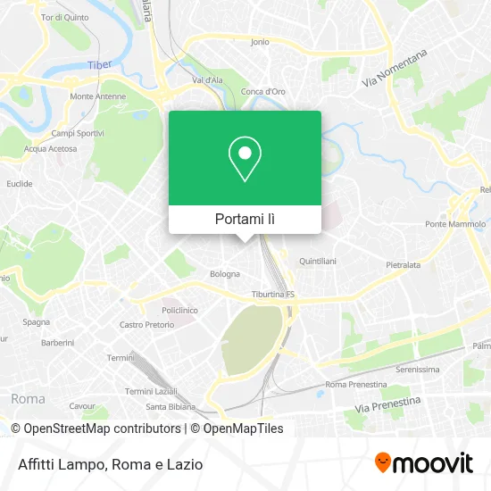 Mappa Affitti Lampo