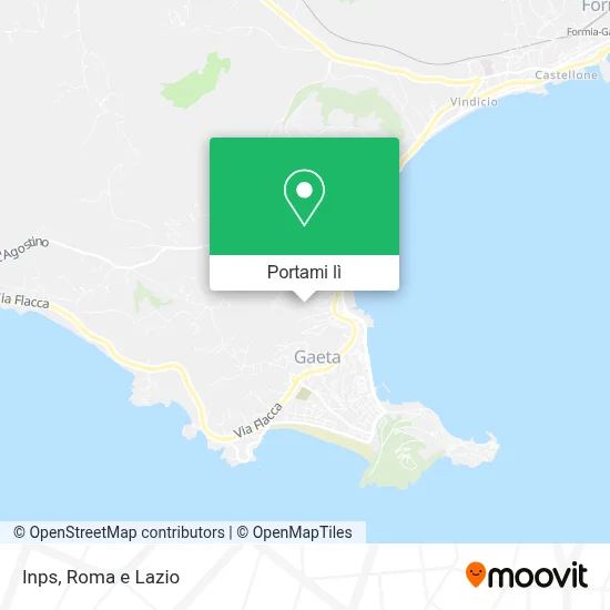 Mappa Inps