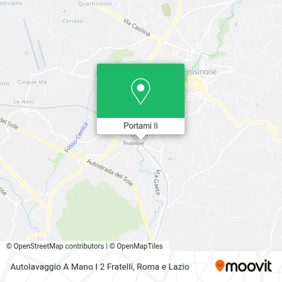 Mappa Autolavaggio A Mano I 2 Fratelli