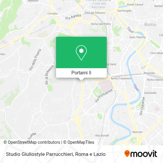Mappa Studio Giuliostyle     Parrucchieri