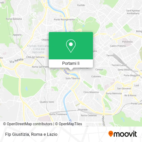 Mappa Flp Giustizia
