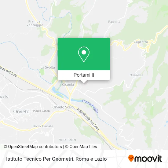 Mappa Istituto Tecnico Per Geometri
