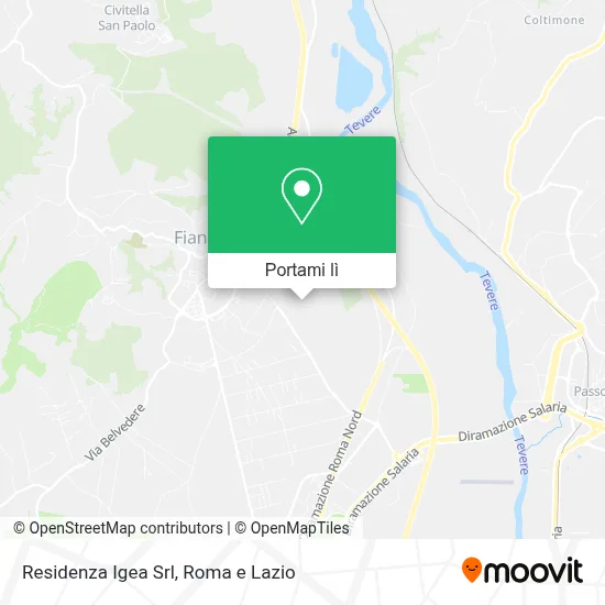 Mappa Residenza Igea Srl