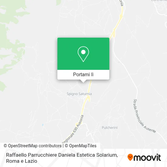 Mappa Raffaello Parrucchiere Daniela Estetica Solarium