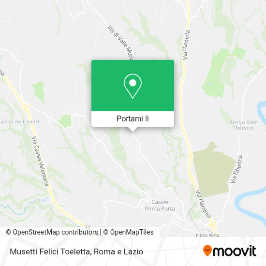 Mappa Musetti Felici Toeletta