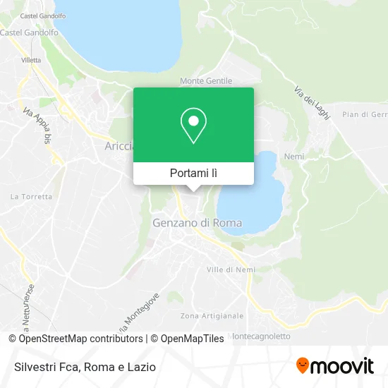 Mappa Silvestri Fca