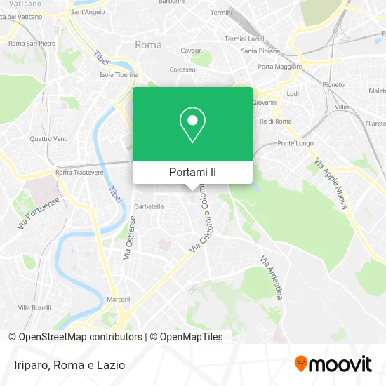 Mappa Iriparo