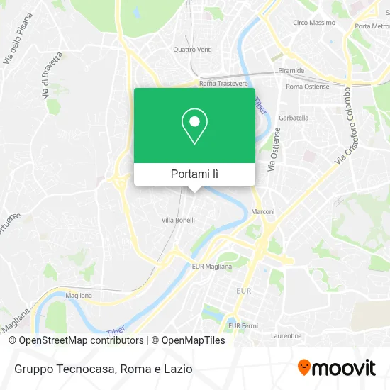 Mappa Gruppo Tecnocasa