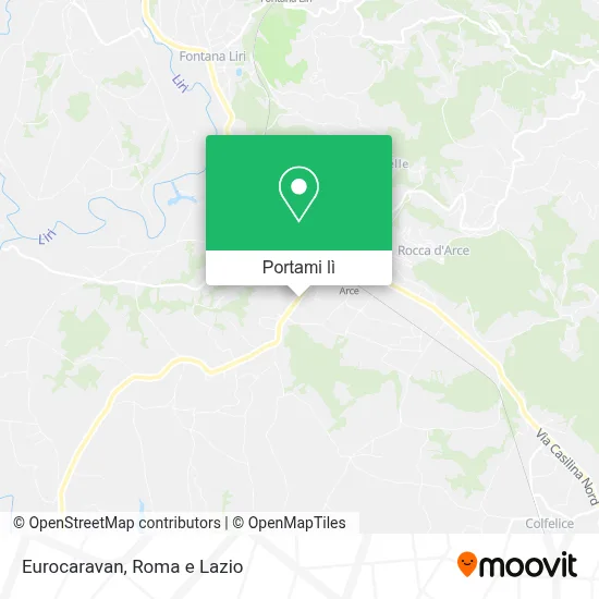 Mappa Eurocaravan