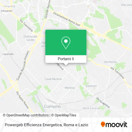 Mappa Powergeb Efficienza Energetica