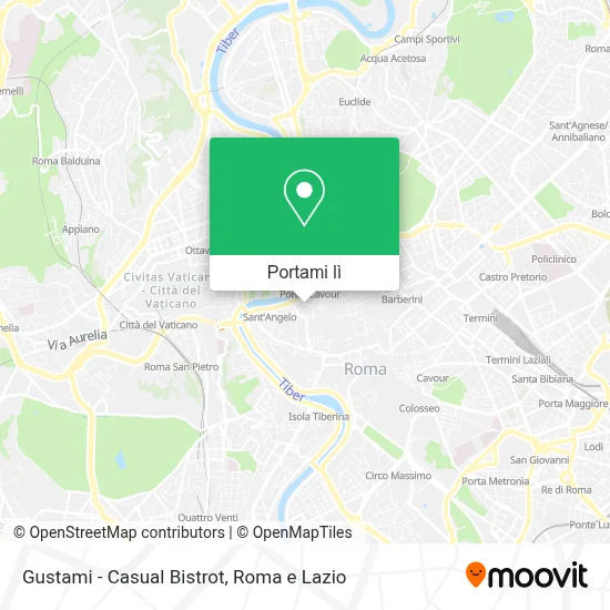 Mappa Gustami - Casual Bistrot