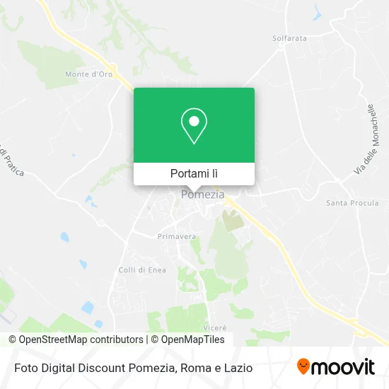 Mappa Foto Digital Discount Pomezia