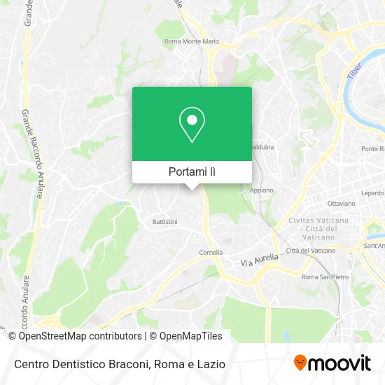 Mappa Centro Dentistico Braconi