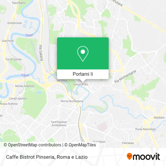 Mappa Caffe Bistrot Pinseria