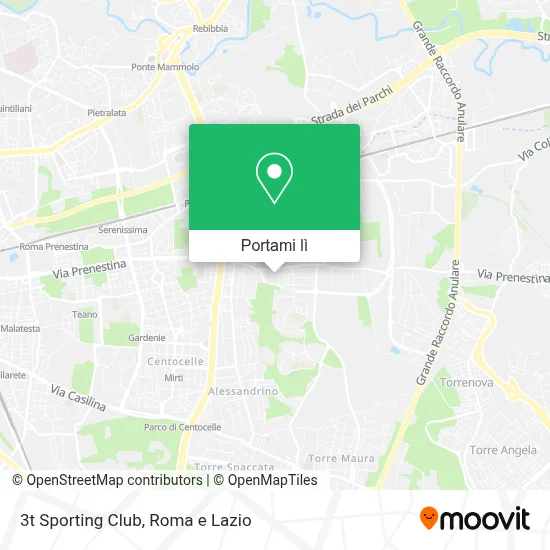 Mappa 3t Sporting Club