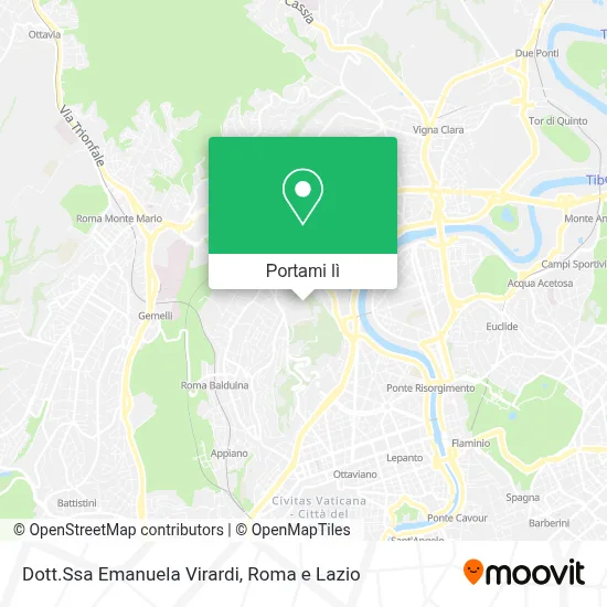 Mappa Dott.Ssa Emanuela Virardi