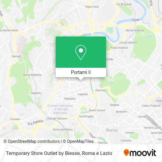 Mappa Temporary Store Outlet by Biesse