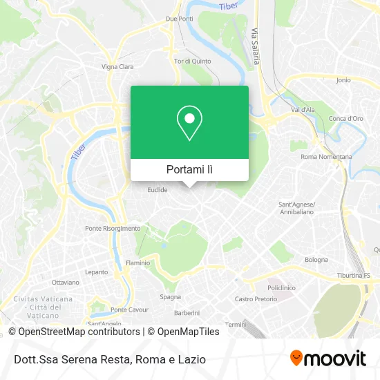Mappa Dott.Ssa Serena Resta