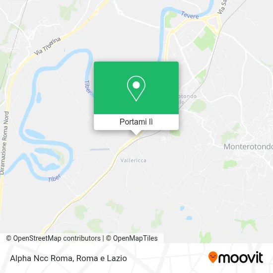 Mappa Alpha Ncc Roma