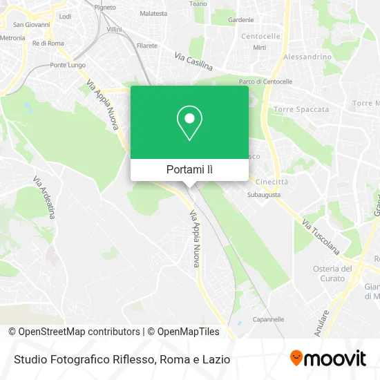 Mappa Studio Fotografico Riflesso